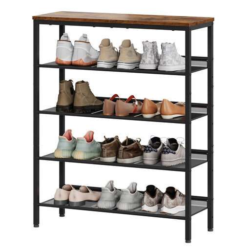JOYFURNOS 5-Tier Shoe Rack for Entryway