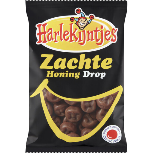 Harlekijntjes Soft Honey Liquorice