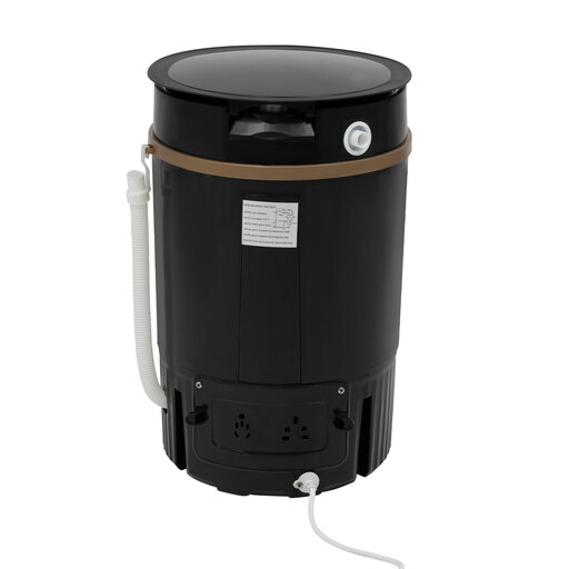 260 W portable mini washing machine with spin basket