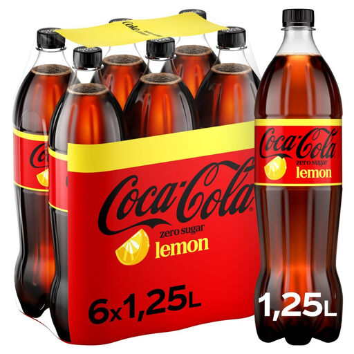 Coca-Cola Zero Sugar Lemon 6x1.25L