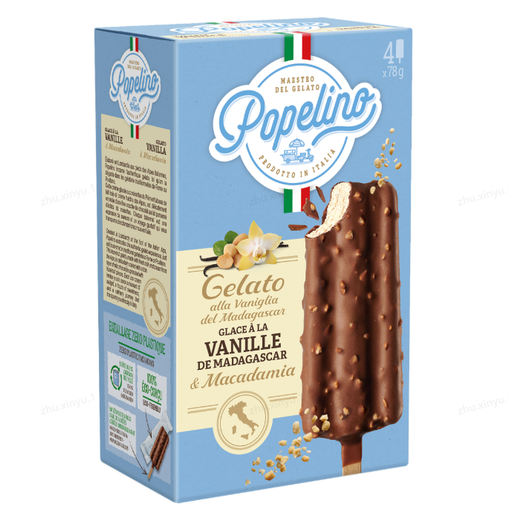 POPELINO B?tonnets Glacés Vanille de Madagascar