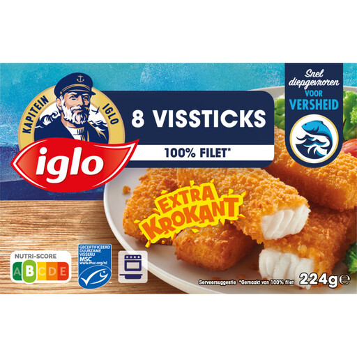 Iglo Msc Fish Sticks - 8 pcs