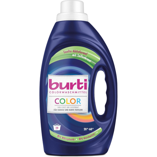 burti 护色洗衣液 – 不含漂白剂与织物柔顺剂的液体洗衣剂