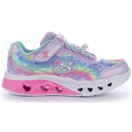Skechers Flutter Heart Lights Groovy Swirl