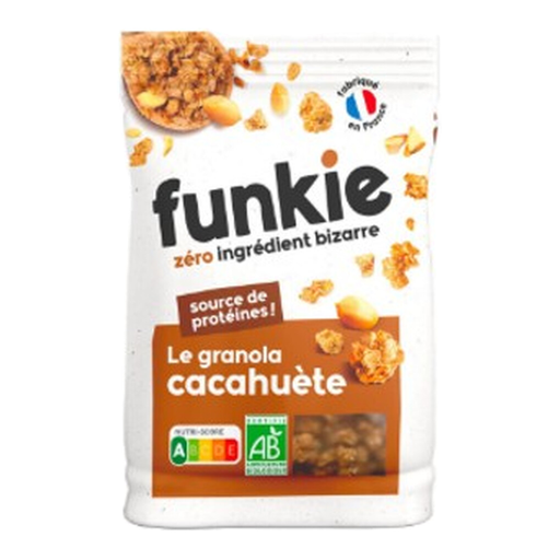 FUNKIE Organic Peanut Granola 300g