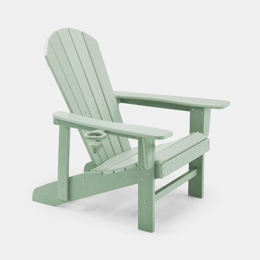 Vonhaus Westport Adirondack Static Chair - Green