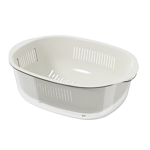 COOKERKING Household Double-Layer Drain Basket