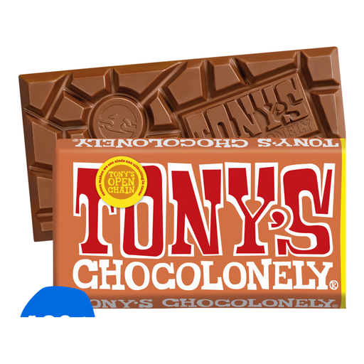 Tony's Chocolonely Milk Caramel Seasalt - 180 g