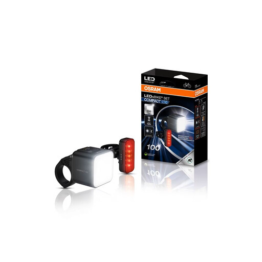 OSRAM COMPACT 100 Set bicycle lights