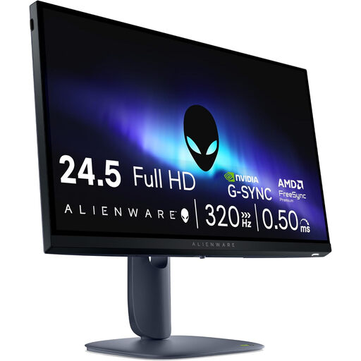 Alienware AW2525HM computer monitor 62,2 cm (24.5") 1920 x 1080 Pixels Full HD LCD Black