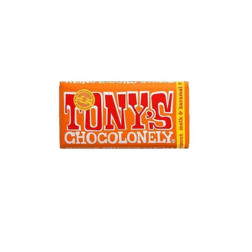 TONY'S Milk Chocolate Caramel & Sea Salt 180g