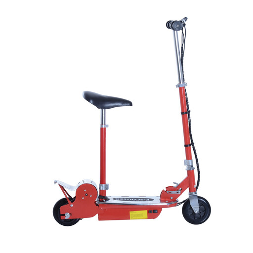 HOMCOM Electric Scooter for Kids, Red