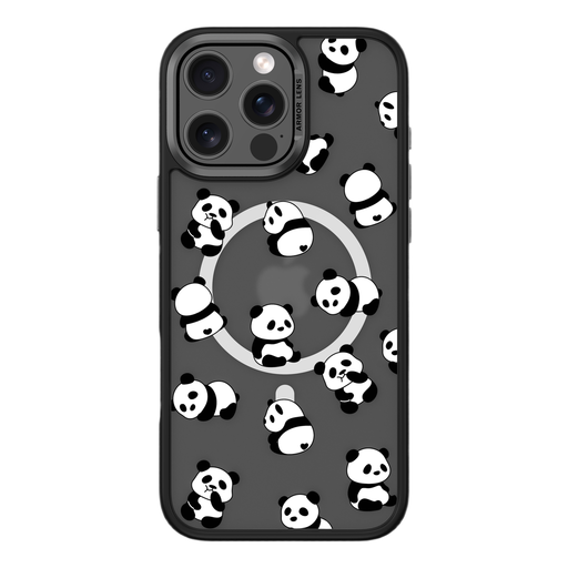 Comma Cultural Series Magnetic Phone Case - iPhone 16 - Panda