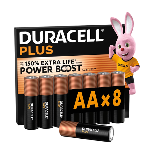 DURACELL Plus AA Batteries (8-Pack)