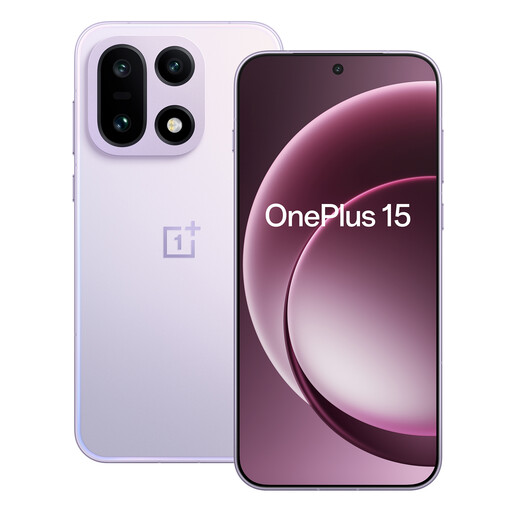 OnePlus 15 in Foggy Purple