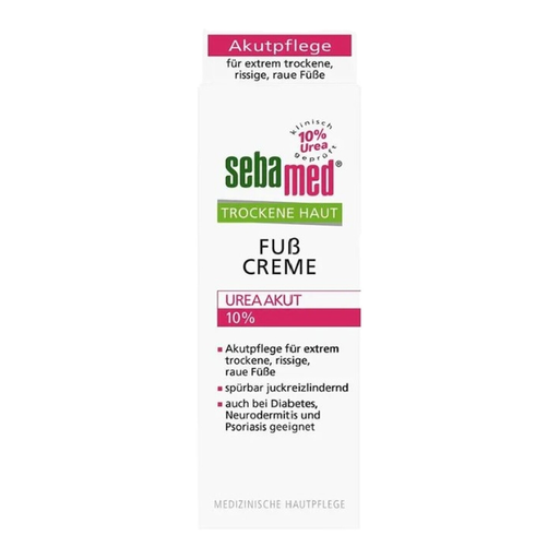 Sebamed Foot Cream Dry Skin Urea Acute 10% 100 ml