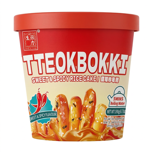 Changlisheng Stir-Fried Rice Cakes Sweet & Spicy 190g