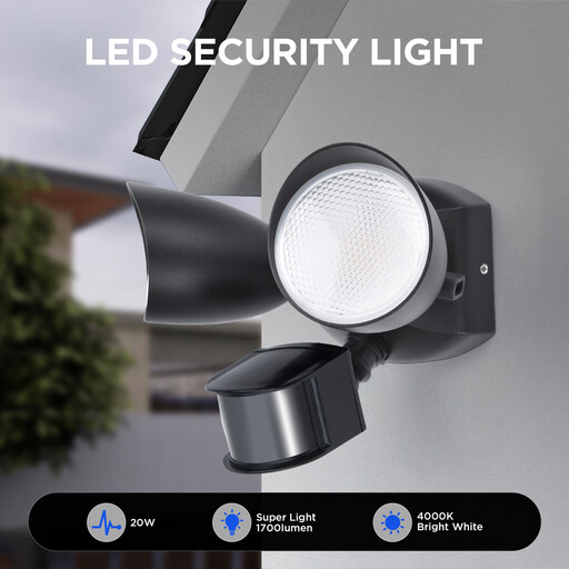 LUTEC 20W LED Security Light