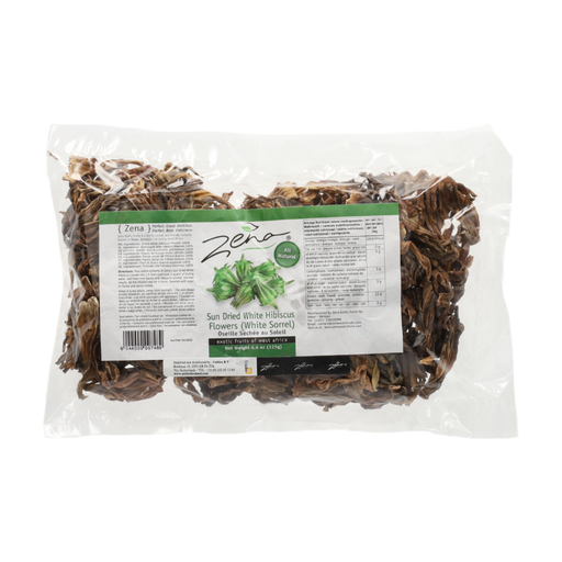 Fleurs d'Hibiscus Blanches Séchées Zena 125 gr