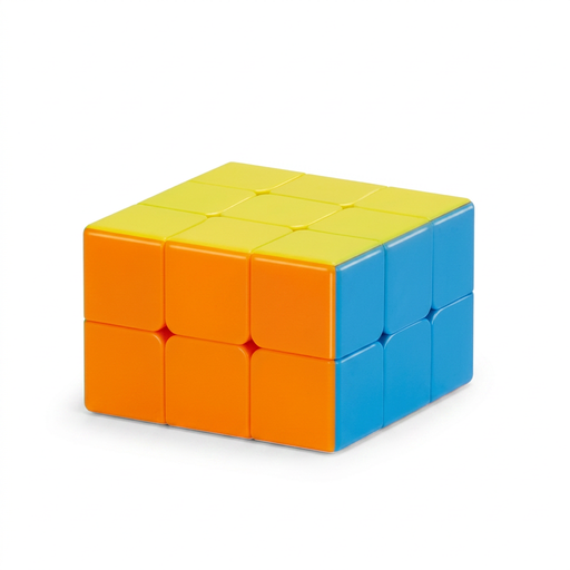 2x3x3 Cube Puzzle, Stickerless Solid Colour