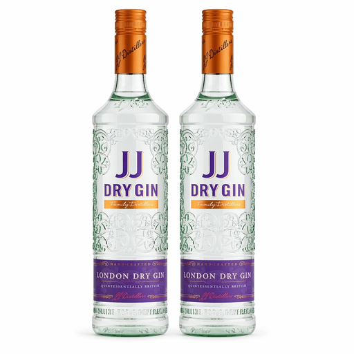 Pack of 2 - J.J. Whitley London Dry Gin 1L