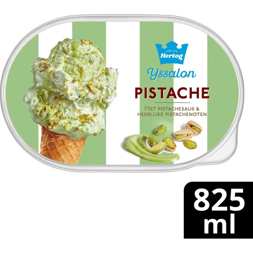 Hertog Ice Cream Salon Pistachio Ice Cream