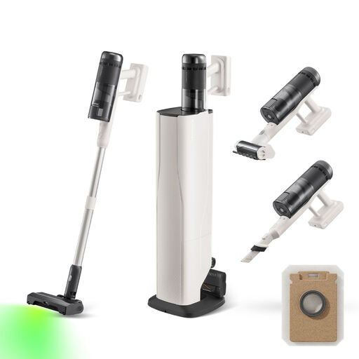 roborock H60 Hub Pro cordless vacuum cleaner with docking station