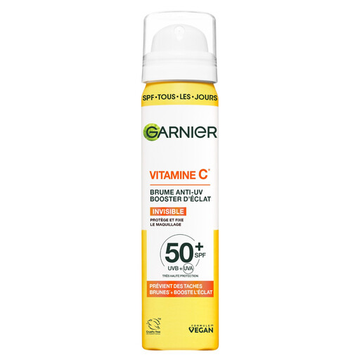 Garnier Vitamin C Glowy UV Over MakeUp Spray SPF 50+