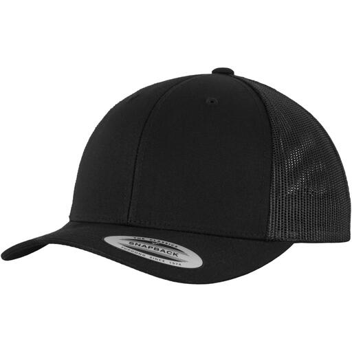Urban Classics Retro Trucker Cap für Kinder in Schwarz