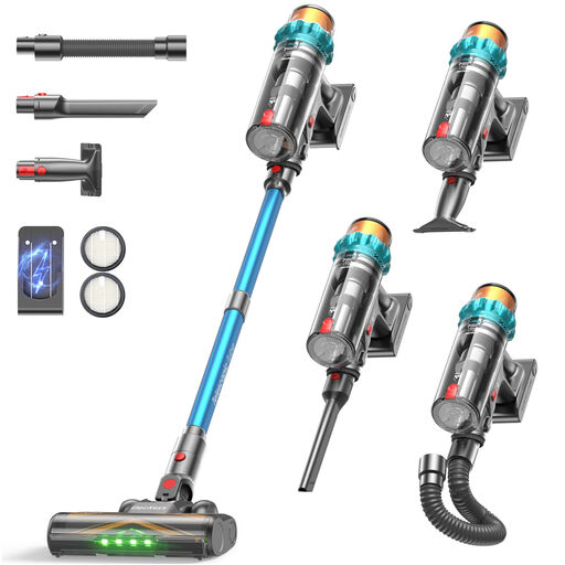 UNINELL HOME cordless stick vacuum cleaner with removable battery