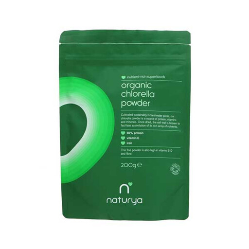 Naturya Organic Chlorella Daily Wellness Support Powder