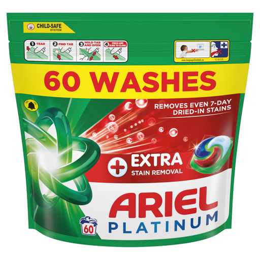 Ariel Platinum PODS 洗衣液胶囊 60 次洗涤