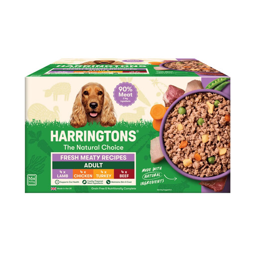 Harringtons Wet Dog Meaty 16x0.4kg