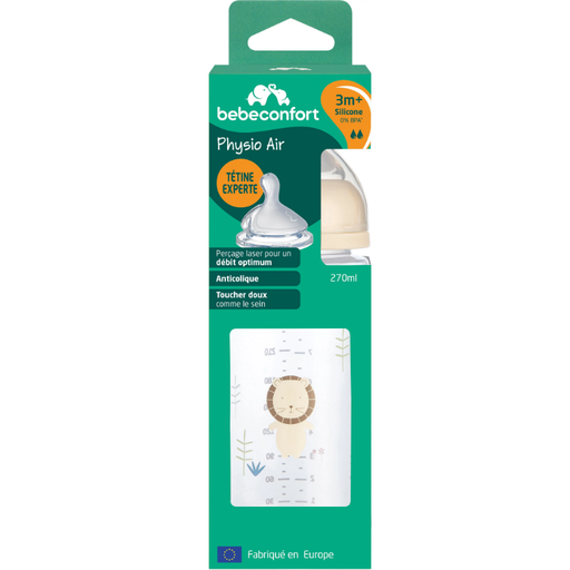 B?B? CONFORT Biberon Physio Air Sable 270ml