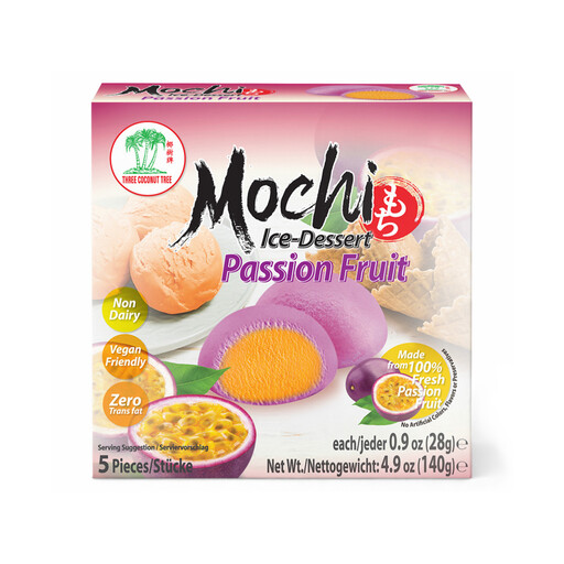 TCT Frozen Passion Fruit ice-cream Mochi 140g