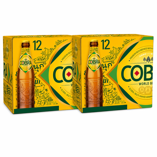 COBRA 12 罐装 NRB — ABV 4.5%，12 罐×330 ml — 24 罐装（12×2）