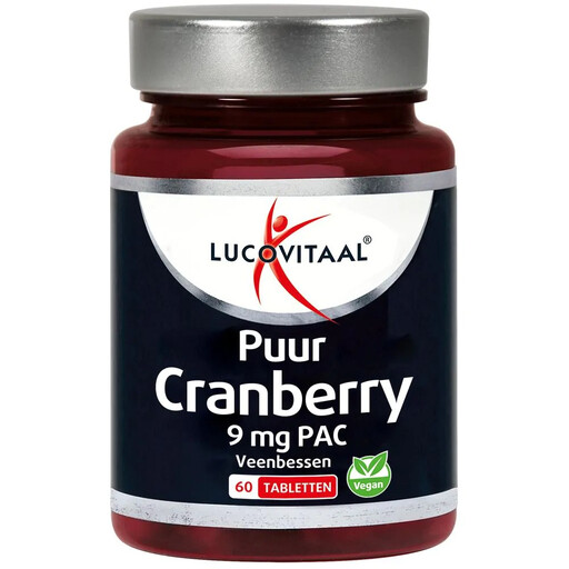 Lucovitaal Canneberge Pure 9 mg PAC 60 comprimés