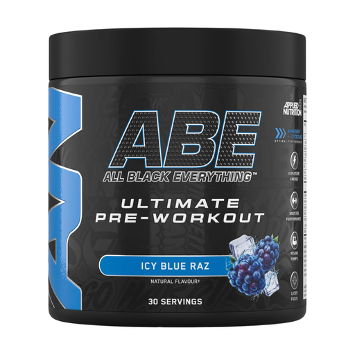 Applied Nutrition ABE Pre Workout Powder Energy and Performance Support Blue Raspberry Flavour - 375g