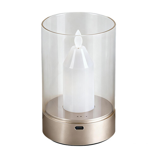 Tischlampe, Kabellose Flammlose Kerze, Tischleuchte