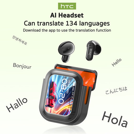 HTC NE20 Wireless Bluetooth 6.0 Translation Earbud