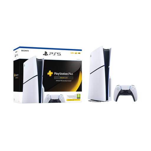 PlayStation 5 Console with PlayStation Plus Premium 24-month subscription bundle