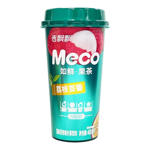 XPP-Senpure Meco Litchi Passion Fruit Juice Tea Drink 400ml