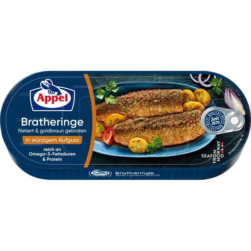 Appel Fried Herring in a Savoury Marinade