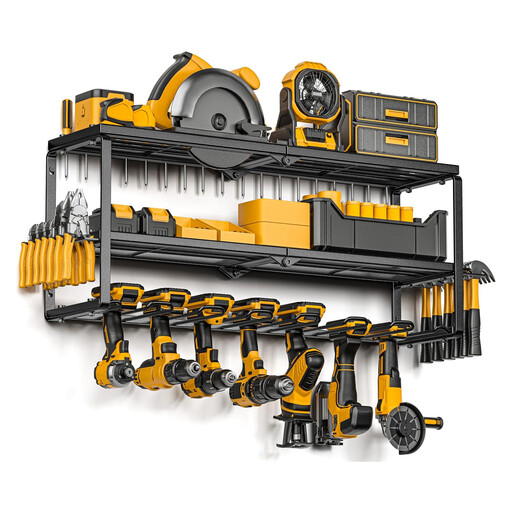 Wall Tool Holder 7-Tier Tool Rack