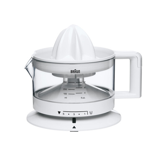 Presse-agrumes électrique BRAUN Tribute Collection, CJ3000WH, blanc