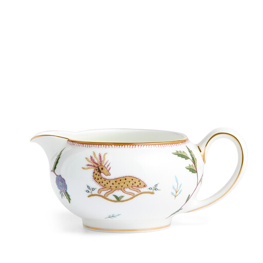 WEDGWOOD Kit Kemp Mythical Creatures Fine Bone China Creamer Jug with 22K Gold Banding