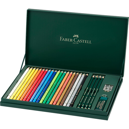 Faber-Castell Polychromos Gift Set + Accessories