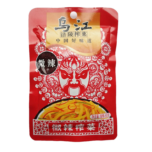 WUJIANG Spicy Flavour Mustard Tuber 80g