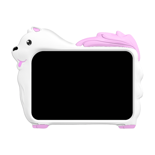 10" Purple & White Puppy LCD Tablet by CHEERFUN. 3-8yr kids' toy—safe, reusable. Great birthday/Christmas present.