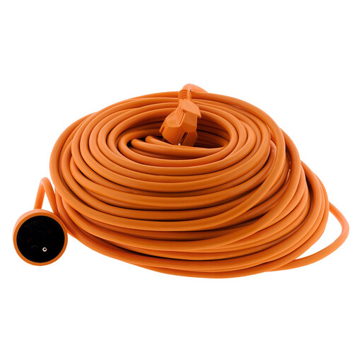 Rallonge de Jardin Zenitech 16A HO5VV-F 3G1.5mm? 2P+T 45m - Orange